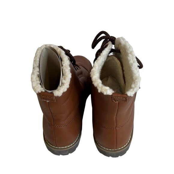 Ellemenno Ankle Boots Brown Sz. 8.5 New Y2K - Picture 4 of 9